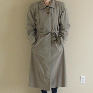 Barely Worn Authentic German-Brand Vintage Valmeline Long Trench Coat